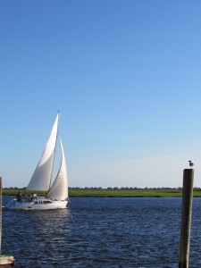 ICW sailboat scene